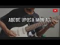 Abege - Uposa Mon Aji || Electric Guitar Cover by Samir Hazarika