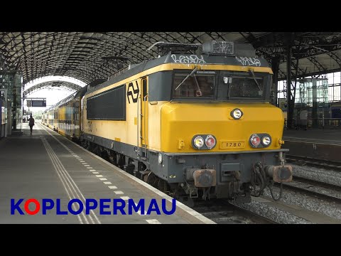 NS1780 + DDM-1 stam vertrekt van station Haarlem!