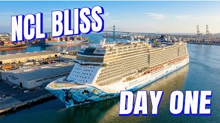 NCL Bliss Mexican Riviera Day One | Embarkation