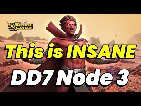 Dark Dimension 7: Node 3 HARDEST NODE SO FAR! MEPHISTO DD7 | MARVEL Strike Force - F2P