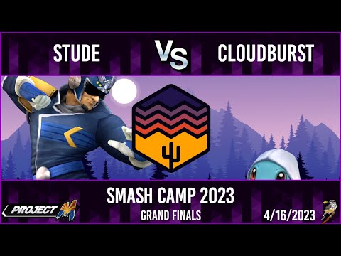 SmashCamp2023 Grand Finals (Video Issues): Cloudburst (Squirtle & Pals) vs Studebacher Hoch (Falcon)