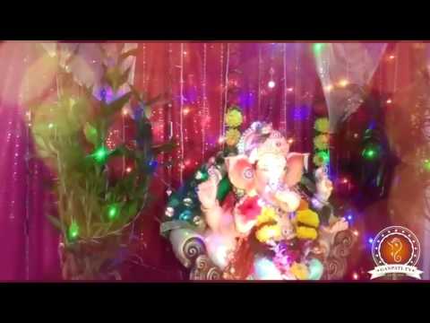 Ankush Lohakare Home Ganpati Decoration Video