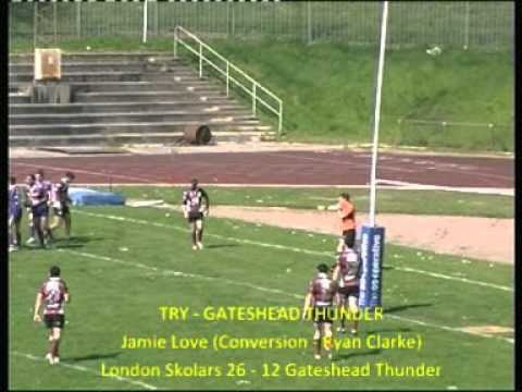 THUNDER TV 2011 Match Highlights - London Skolars (Away)