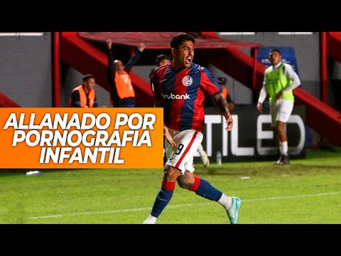 EX JUGADOR DE SAN LORENZO, ALLANADO POR PORNOGRAFÍA INFANTIL: INVESTIGACIÓN INTERNACIONAL