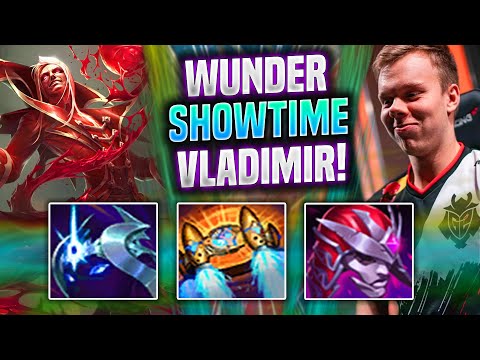 WUNDER SHOWTIME VLADIMIR TOP! - FNC Wunder Plays Vladimir Top vs Tryndamere! | Season 2022