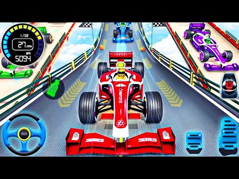 Formula Car Racing Stunts Simulator 2024 - Car Mega Ramp 3D - Android GamePlay