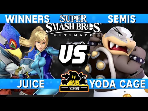 Smash Ultimate Tournament Winners Semis - Juice (ZSS / Falco) vs Yoda Cage (Bowser Jr) - CNB 197
