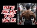 The Last Heavy Lifts Of Prep | Managing Fatigue 1 Week Out