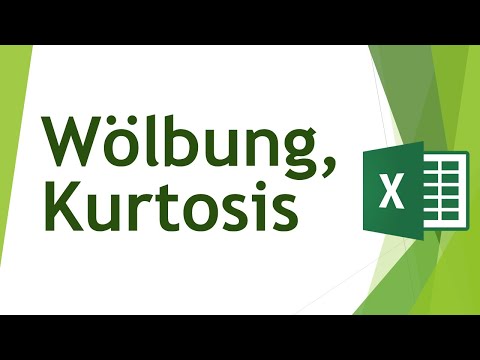 Wölbung bzw. Kurtosis und Exzess  in Excel berechnen - Daten analysieren in Excel (26)
