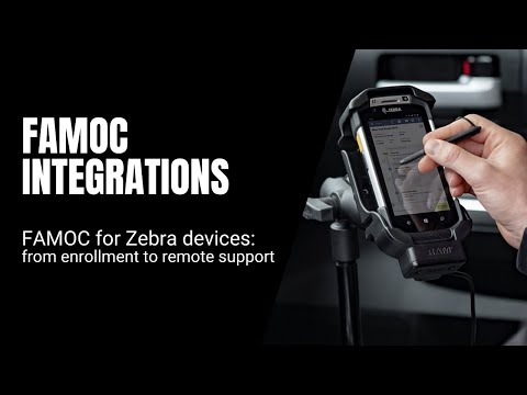 From enrollment to remote support: FAMOC manage MDM for Zebra devices