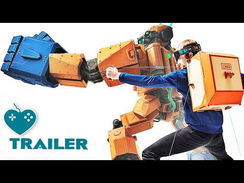 Nintendo Labo Trailer (2018) DIY Nintendo Switch Game