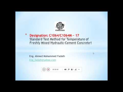 ASTM C1064/C1064M − 17