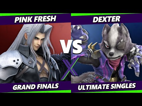 S@X 490 GRAND FINALS - Pink Fresh (Min Min, Sephiroth) Vs. Dexter [L] (Wolf) Smash Ultimate - SSBU