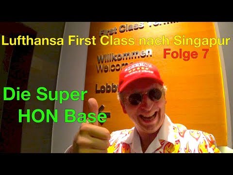 Super HON Base Terminal | Lufthansa First Class nach Singapur | Der HON PrivateJet