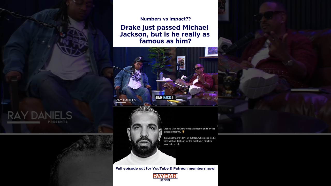 Music Executive Compares Drake's fame to Michael Jackson
