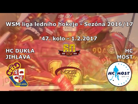 48. kolo (1.2.2017) HC Dukla Jihlava - HC Most