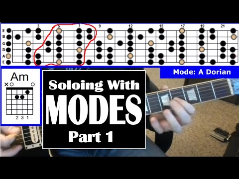 How to Solo Across the Fretboard Using Modes (Part 1) - "Relative Modes"