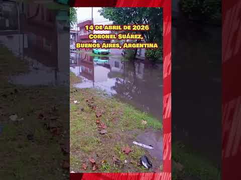 14 de abril de 2026 #inundacion en #buenosaires  y #coronelsuarez #argentina ver web #allatra org