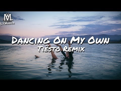Calum Scott - Dancing On My Own (Tiësto Remix) (Lyric Video)