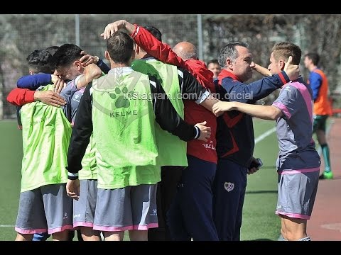 @RVMOficial Emoción del minuto final en el banquillo del Rayo B