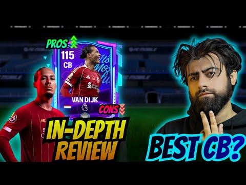 115 Van Dijk Review - Best Cover CB in FC Mobile?