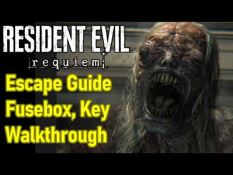 Resident Evil Requiem Escape With Grace Guide, Fusebox, Screwdriver Location, Room 201 Key