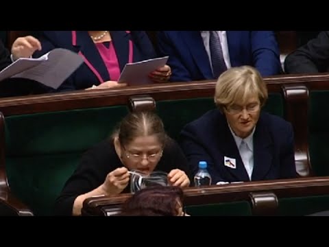 "Wielkie żarcie", "siadaj kurduplu" - sejmowa awantura