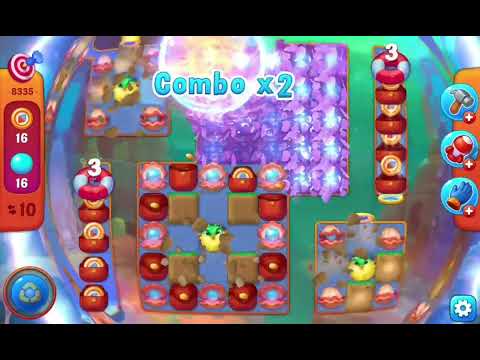 Fishdom Challenge Level 8335 (with 2 Lightning Boosters) @choraelmin