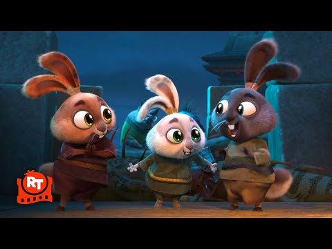 Kung Fu Panda 4 (2024) - The Cute Bunnies Are Mean! Scene | Movieclips