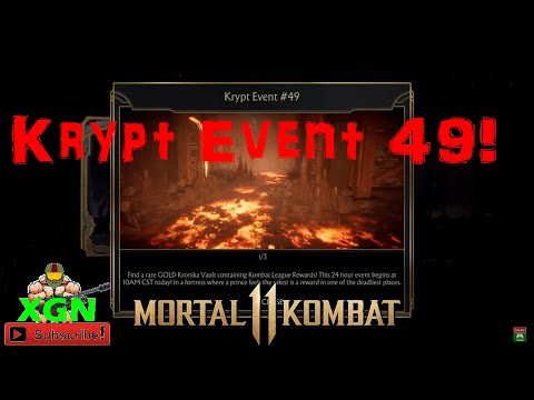 Mortal Kombat 11 Krypt Event 49 location, Erron Black and Skarlet Rewards