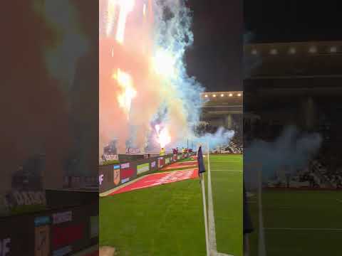 "Recibimiento de los Caudillos del parque | #independienterivadavia vs Boca" Barra: Los Caudillos del Parque &bull; Club: Independiente Rivadavia