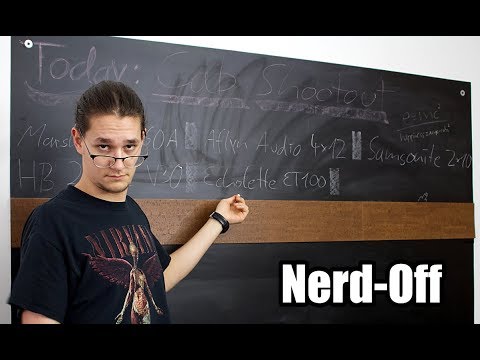 Nerd Off - Guitar Cab Shootout
