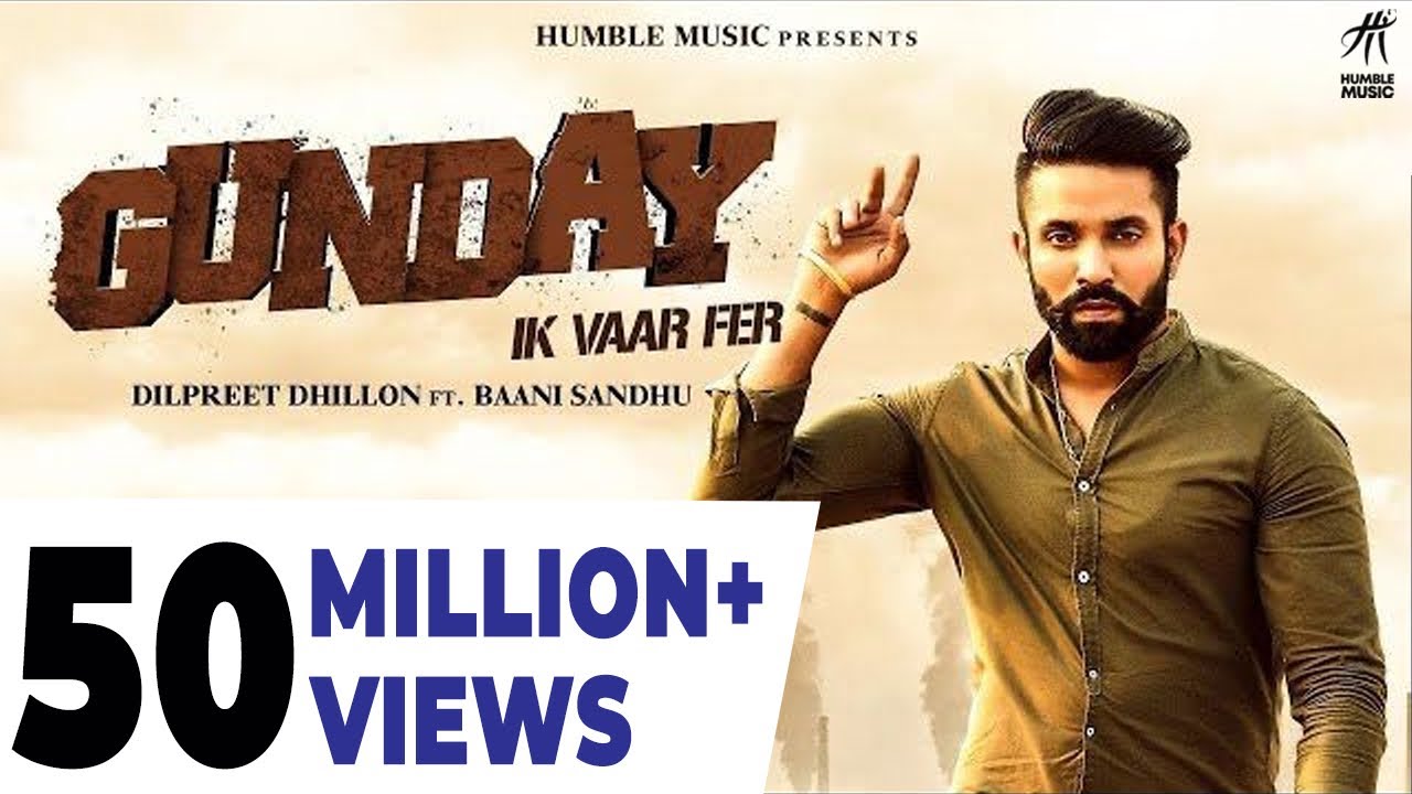 Gunday Ik Vaar Fer (Title) Lyrics  | Gunday Ik Vaar Fer | Dilpreet Dhillon, Baani Sandhu | Baani Sandhu, Dilpreet Dhillon | Western Penduz