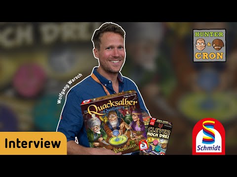 Interview mit Brettspiel-Autor Wolfgang Warsch zu seinen Neuheiten bei Schmidt Spiele