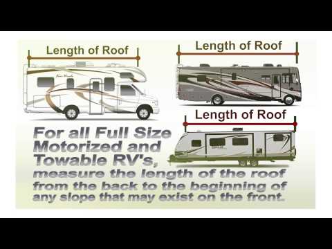 How to Measure your Full Size RV for an ADCO Roof Cover