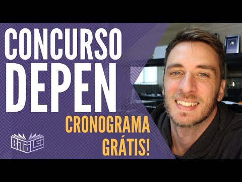 Concurso DEPEN Agente de Execução Penal 2020 - Cronograma GRÁTIS (plano de estudos completo)