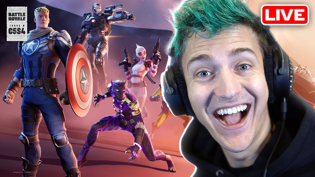 I'm Finally Back - First Fortnite Season 4 Stream 🔴 Live