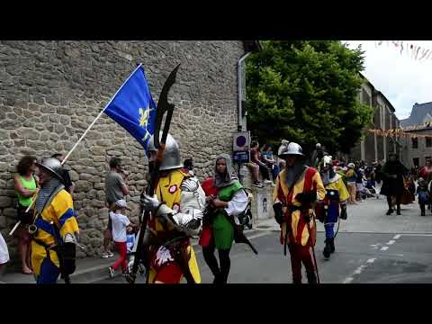 5 juin 2022 le bonimenteur Les Médiévales Guérande 44