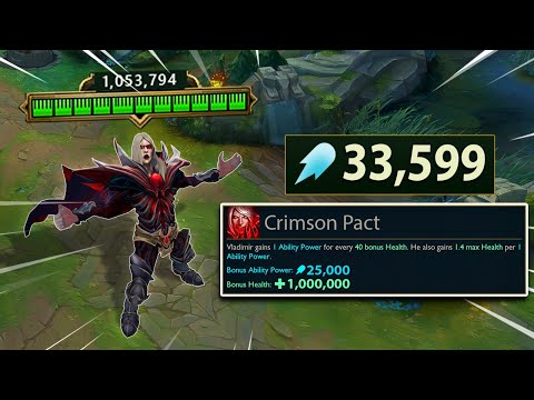 1 Million HP Vladimir vs 5 Players With 100% CDR