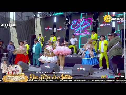 Erika Miranda en Vivo, Festividad en Honor a San Felipe de Austria,  Villa Bolivar - Prov. Litoral