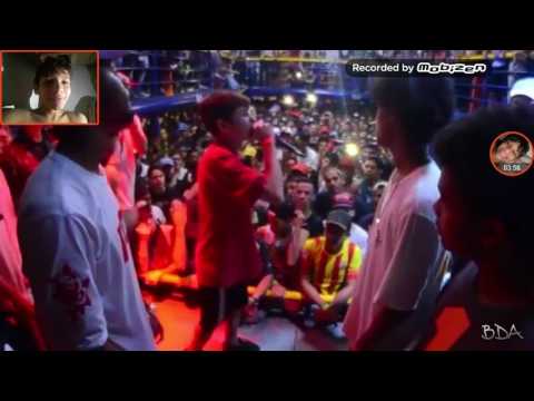 REAGINDO A THIAGO,LEOZIN E CHRIS (BH)  x CÉSAR (ES),DUDU (ES) E ARAPS -GRANDE FINAL-BATALHA DE TRIO