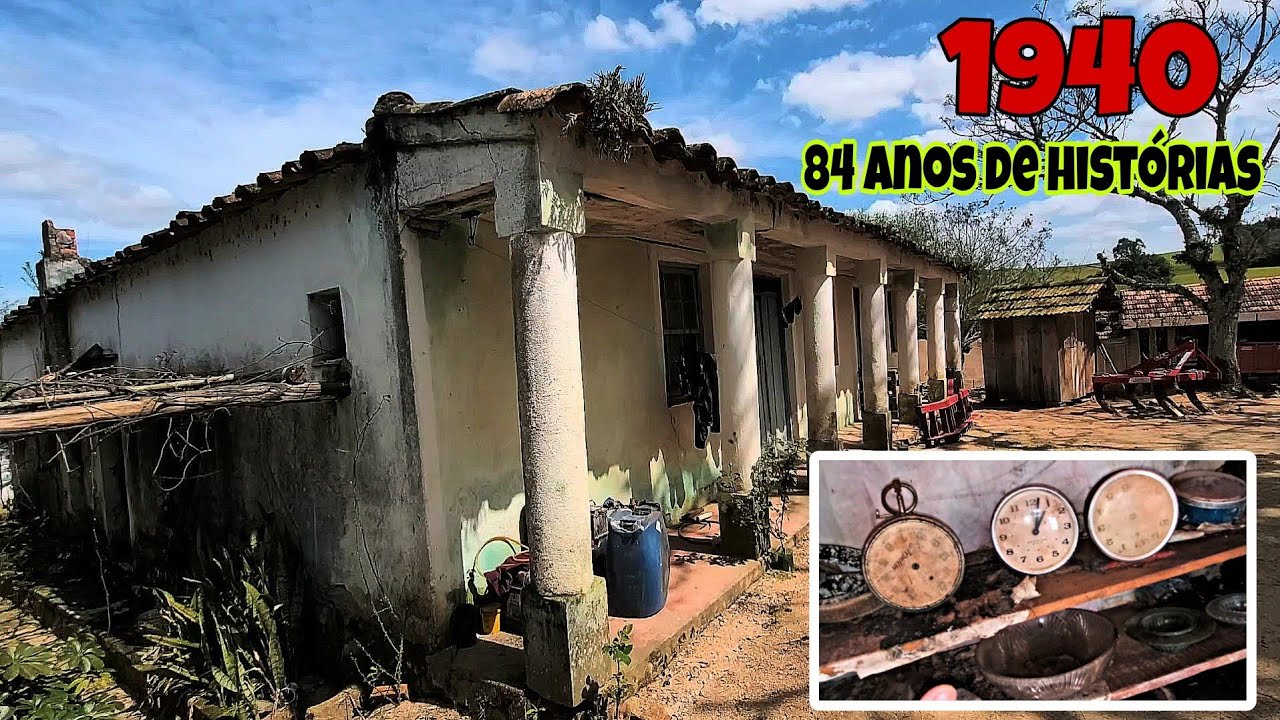 UMA CASA CHEIA DE HISTÓRIA E ANTIGUIDADES