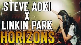 Steve Aoki ft. Linkin Park - Darker Than Blood / Horizons (Live from Chicago Feb 28, 2015)
