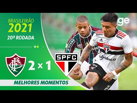 FLUMINENSE 2 X 1 SÃO PAULO | MELHORES MOMENTOS | 20ª RODADA DO BRASILEIRÃO 2021 | ge.globo