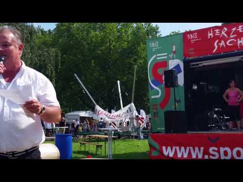 Auftritt zum Laternenfest Halle 2015 auf der Bühne des Stadtsportbund Halle - RPG Halle e.V.