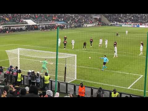 Legia 0:1 Spartak Moskwa. Penalty 🥅