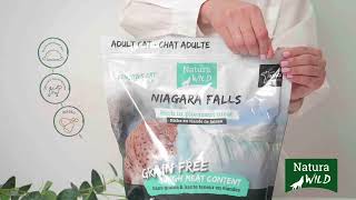 Natura Wild Cat Niagara Falls Adult Sensitive для взрослых кошек с чувствительным пищеварением (фазан)