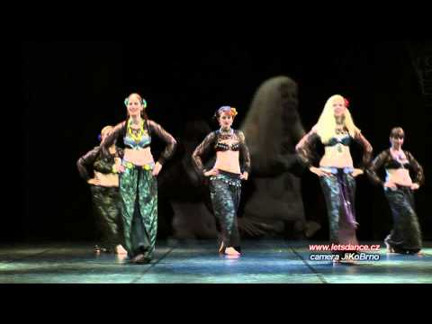 Let's Dance Prague Oriental Competition 2014 - winner group (tribal dance) - Galeb Tribal Ladies