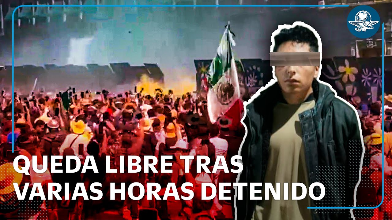 Liberan a menor acusado de tentativa de homicidio tras disturbios en marcha de la Generación Z