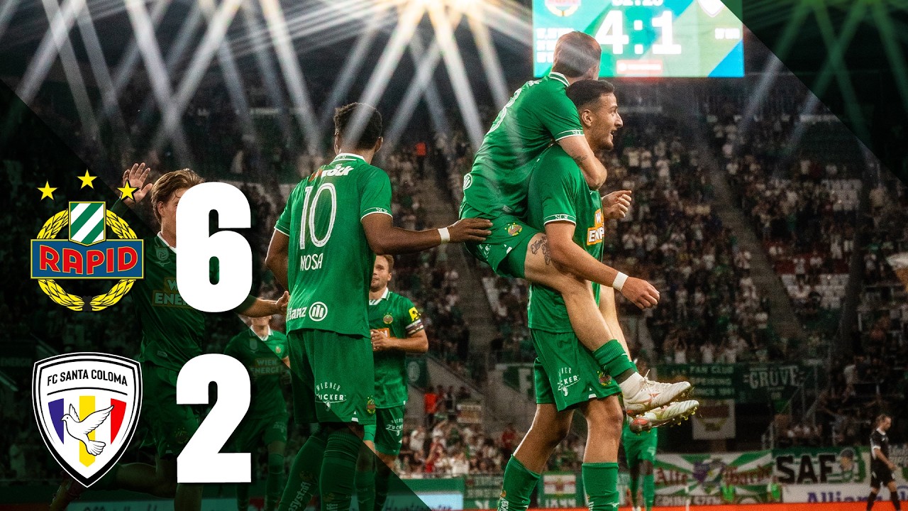 Highlights: SK Rapid – FC Santa Coloma | 29.07.2026